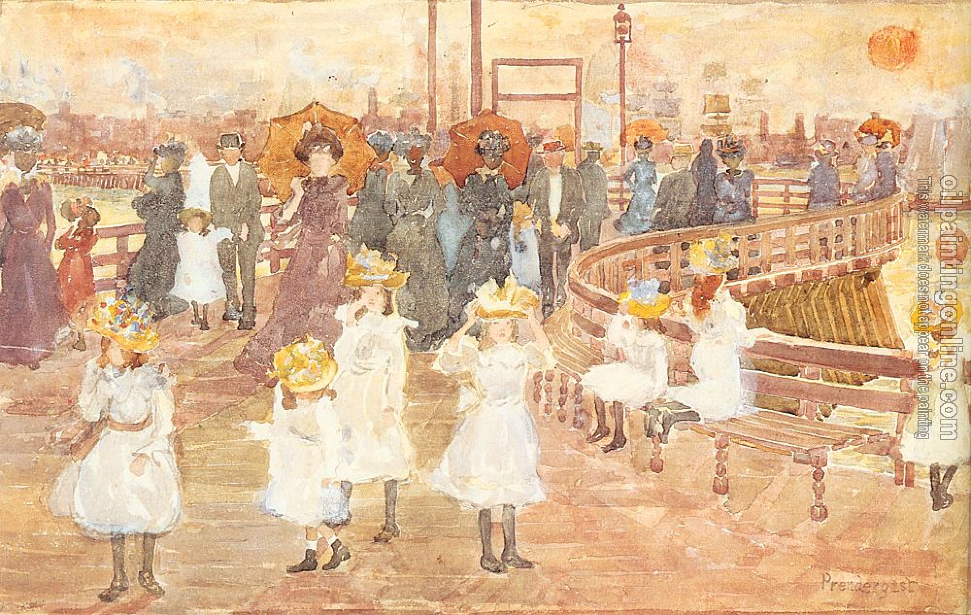 Prendergast, Maurice Brazil - South Boston Pier